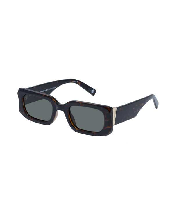 LE SPECS LSU2429725 Rippled Rebel Tort Accessories Glasses Sunglasses
