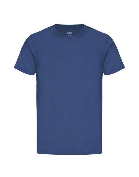 Colorful Standard Men T-shirts Classic Organic Tee Marine Blue CS1001-Marine Blue