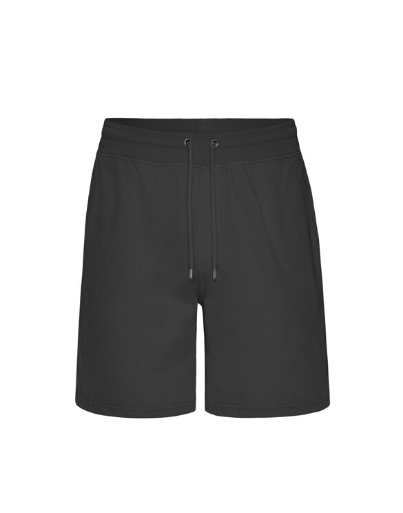 Colorful Standard Men Pants Classic Organic Sweatshorts Deep Black CS1010-Deep Black