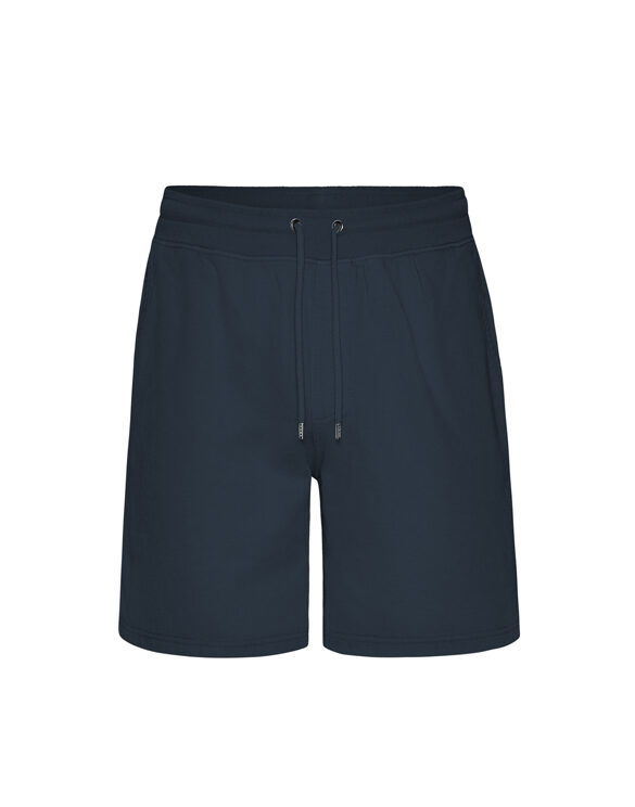 Colorful Standard Men Pants Classic Organic Sweatshorts Navy Blue CS1010-Navy Blue