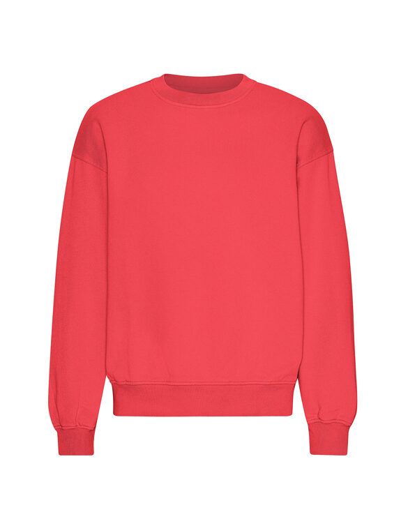 Colorful Standard Men Sweaters & hoodies Organic Oversized Crew Red Tangerine CS1012-Red Tangerine