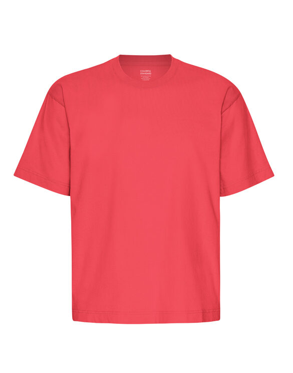 Colorful Standard Men T-shirts Oversized Organic T-Shirt Red Tangerine CS2056-Red Tangerine