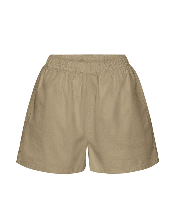 Colorful Standard Women Pants Women Organic Twill Shorts Desert Khaki CS4004-Desert Khaki