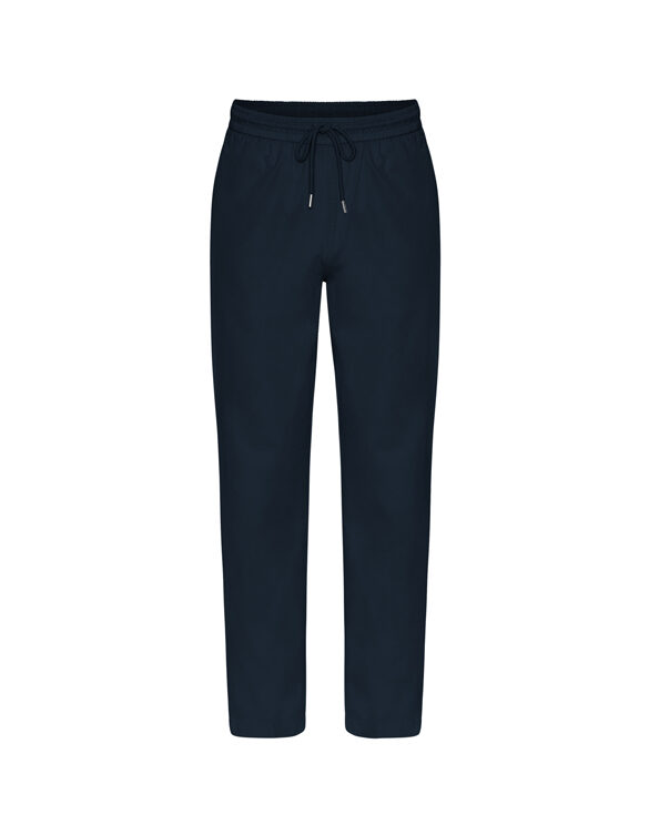 Colorful Standard Men Pants Organic Twill Pants Navy Blue CS4007-Navy Blue