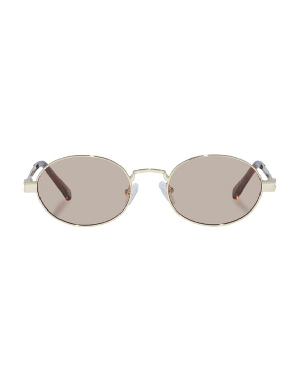 Le Specs Poseidon Deux Gold/Tan Tint Sunglasses