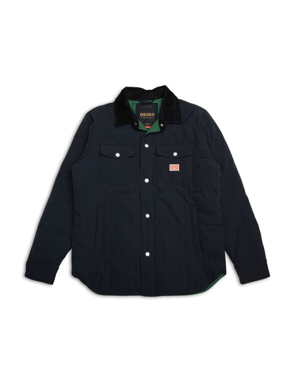 Deus Ex Machina Maxwell Padded Overshirt Black