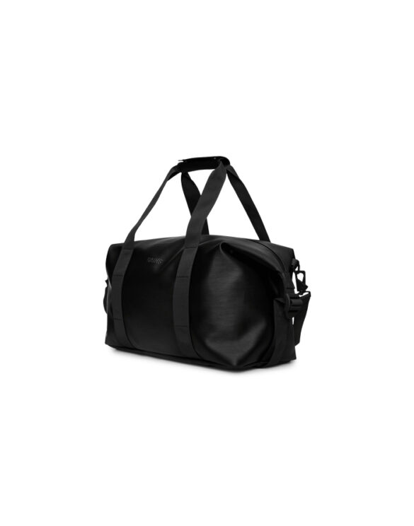 Rains 14220-84 Black Grain Hilo Weekend Bag Small Black Grain Kott   Kotid