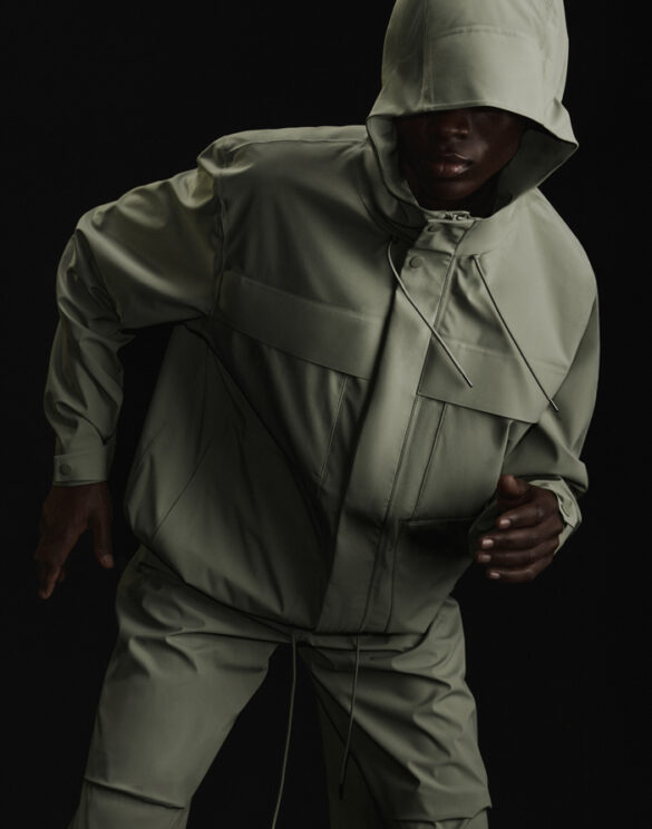 Rains Suva Hardshell Cargo Jacket Drift