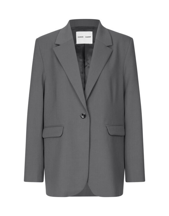 Samsøe Samsøe Women Jackets Haven Blazer Iron Gate F21100157-Iron Gate