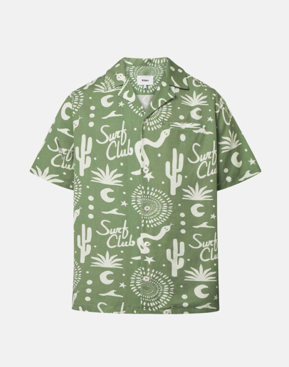 Nikben 6604-Green } Del Mar Shirt Green Men Shirts