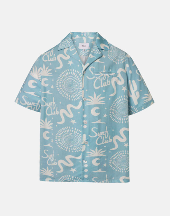 Nikben 6604-Blue } Del Mar Shirt Blue Men Shirts