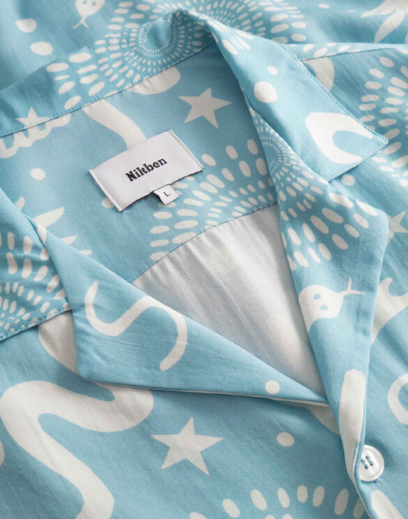 Nikben 6604-Blue Del Mar Blue Särk Mehed Särgid