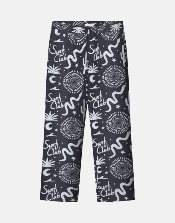 Nikben 6605-Black } Del Mar Pants Black Men Pants