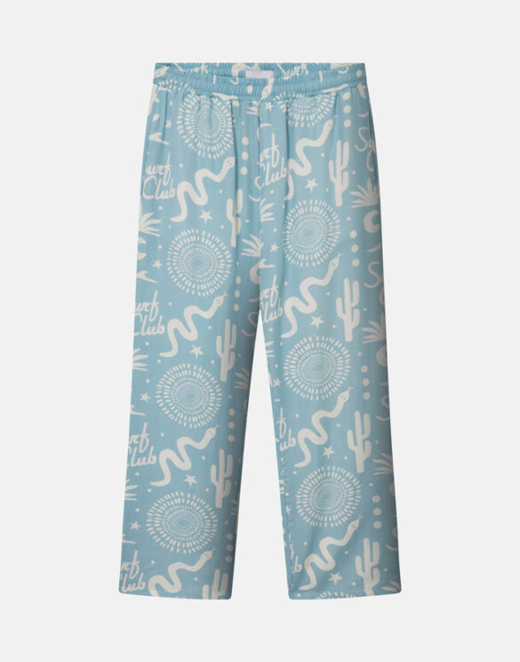 Nikben 6605-Blue } Del Mar Pants Blue Men Pants