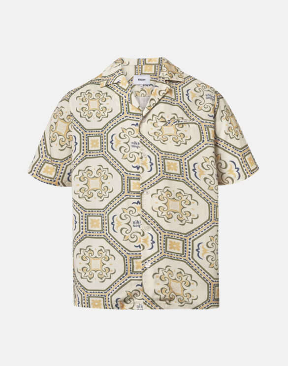 Nikben 6610-Yellow } Palacio Shirt Yellow Men Shirts