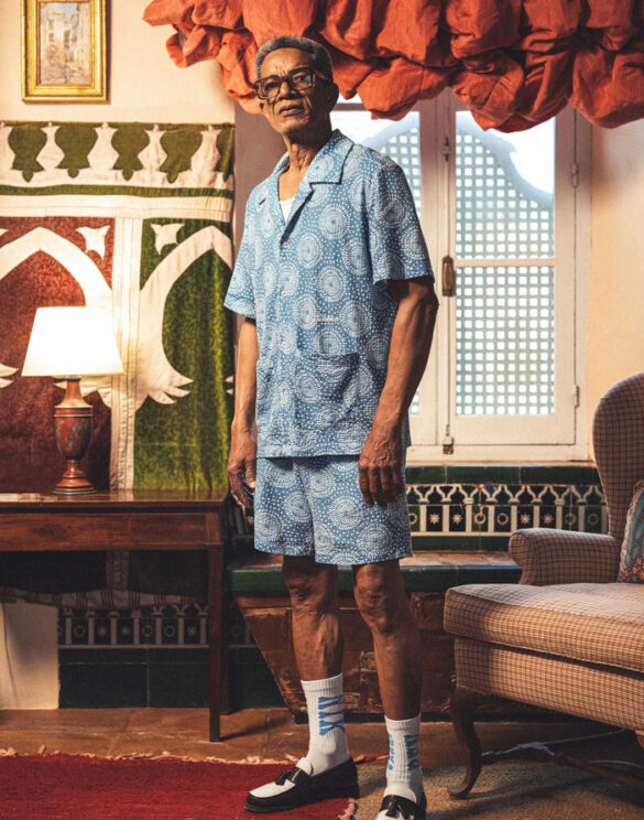 Nikben 6615-Blue } Prainha Shorts Blue Men Pants