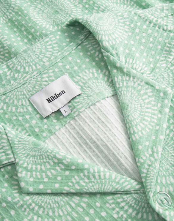 Nikben 6614-Green Prainha Green Särk Mehed Särgid