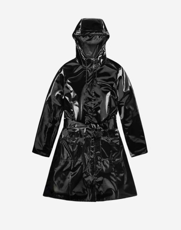 Rains Curve Long Jacket Night Vihmamantel