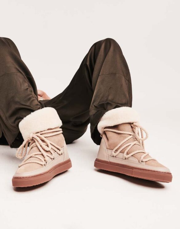 Inuikii Classic High Sneaker Beige Winter Boots