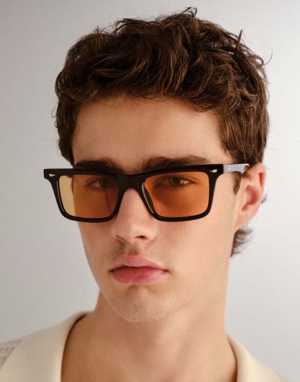 Le Specs Aksessuaarid Prillid Broski Black Amber Päikeseprillid LSU2529754