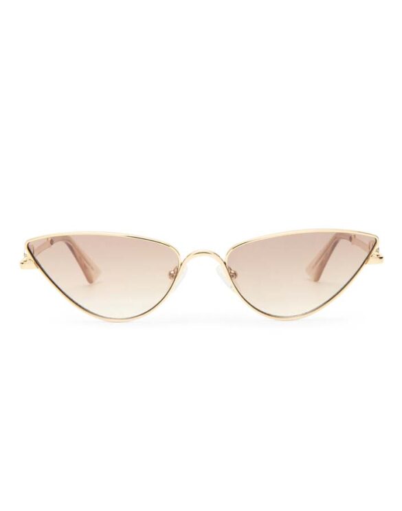 Le Specs Accessories Glasses The Soiree Bright Gold Tan Grad Sunglasses LSU2552157