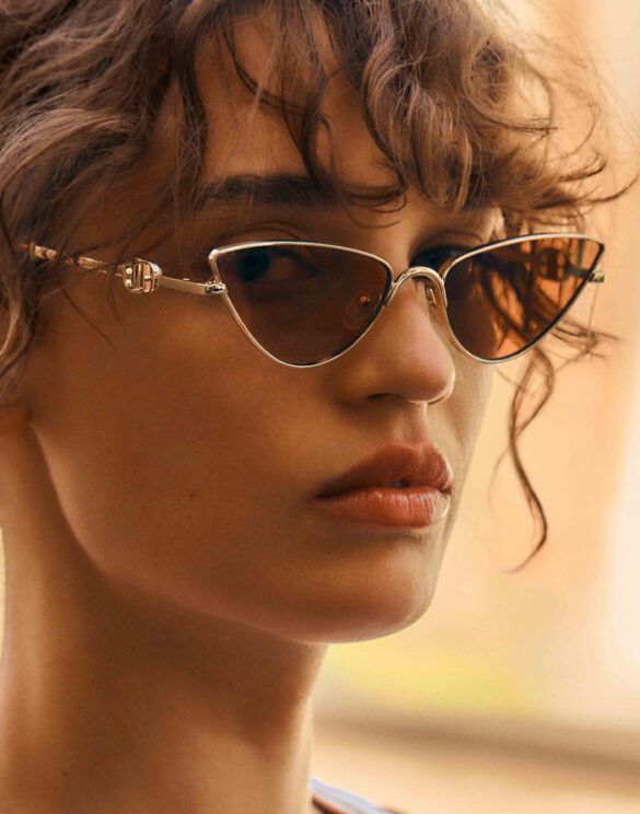 Le Specs Accessories Glasses The Soiree Bright Gold Sunglasses LSU2552159