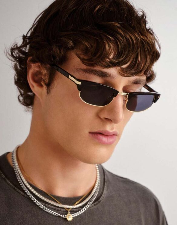 Le Specs LSP2552200 Nightingale Black Sunglasses Accessories Glasses Sunglasses