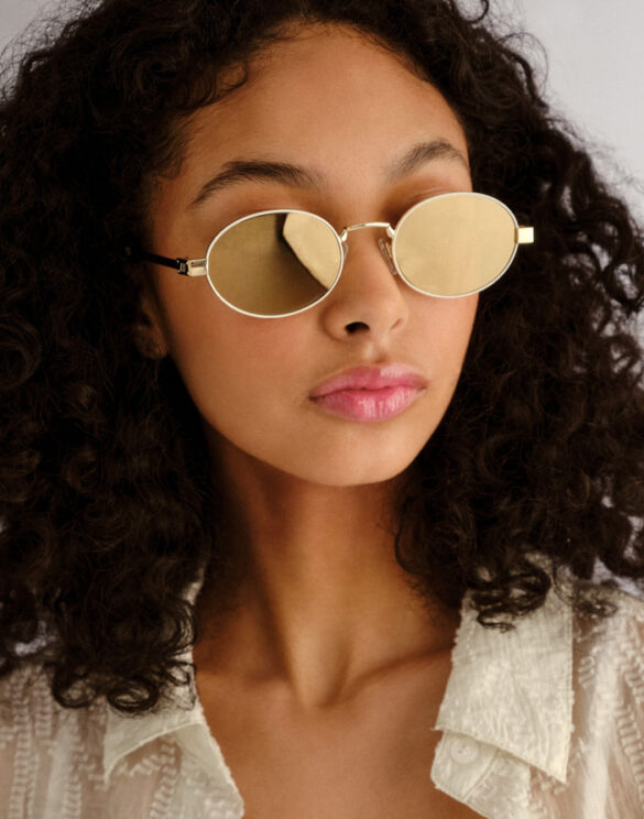 Le Specs Aksessuaarid Päikeseprillid Poseidon Deux Gold Ivory Päikeseprillid LSP2465413