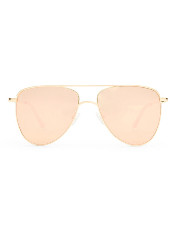Le Specs Accessories Sunglasses The Duke Gold Peach Sunglasses LSP2552224