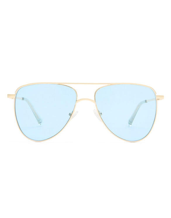 Le Specs Accessories Sunglasses The Duke Gold Sunglasses LSP2552226