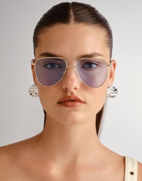 Le Specs Aksessuaarid Päikeseprillid The Duke Gold Päikeseprillid LSP2552226