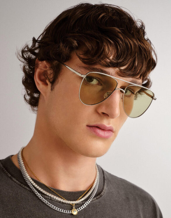 Le Specs Accessories Sunglasses The Duke Silver Sunglasses LSP2552227