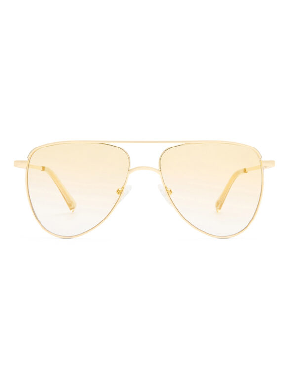 Le Specs Accessories Sunglasses The Duke Gold Tan Grad Sunglasses LSP2552228