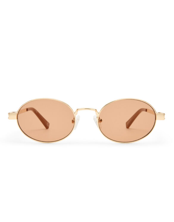 Le Specs Accessories Sunglasses Poseidon Deux Gold Chocolate Sunglasses LSP2552287
