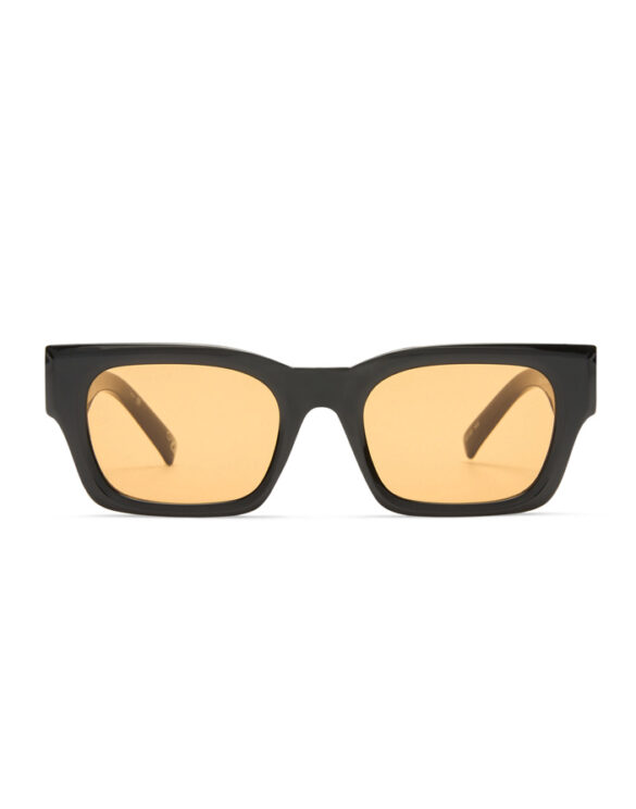 Le Specs Accessories Sunglasses Shmood Black Amber Sunglasses LSU2552169