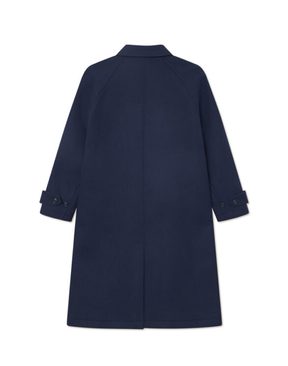 Les Deux Mehed Ülerõivad Michael Solid Wool Mantel Dark Navy 1000347-DARK NAVY