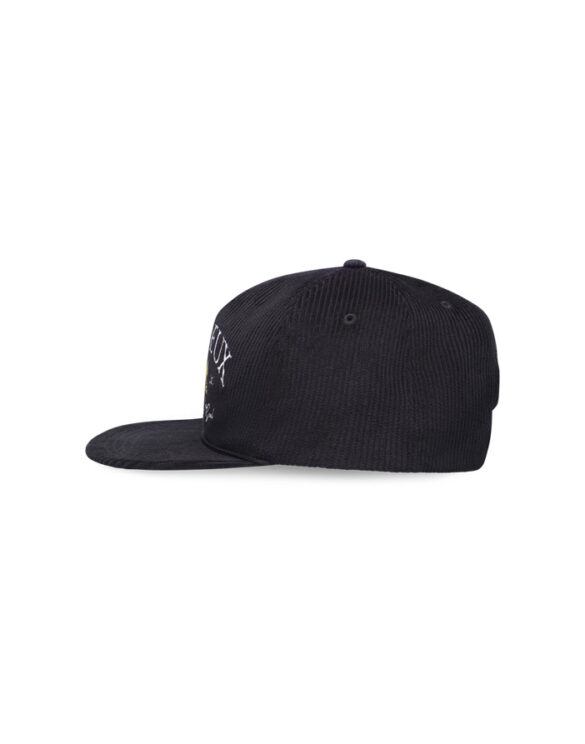 Les Deux Aksessuaarid Mütsid Ivy League Corduroy Black Nokamüts 1000525-BLACK