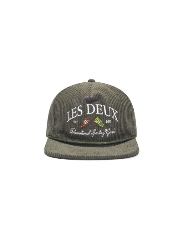 Les Deux 1000525-DUFFEL BAG Ivy League Corduroy Cap Duffel Bag Accessories Hats
