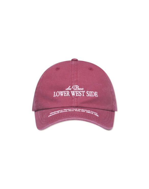 Les Deux 1000527-EARTH RED West Side Dad Cap Earth Red Nokamüts Aksessuaarid Mütsid