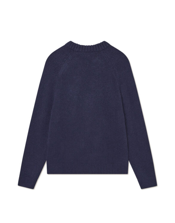 Les Deux Mehed Kampsunid ja pusad Gilbert Crewneck Knit Dark Navy Kampsun 1000555-DARK NAVY