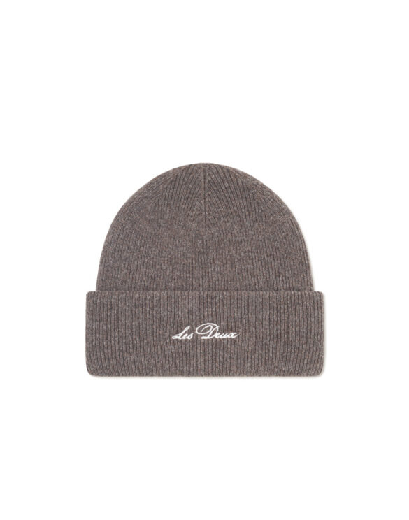 Les Deux Aksessuaarid Mütsid Wayne Embroidered Mountain Grey Melange Müts 1000673-MOUNTAIN GREY MELANGE