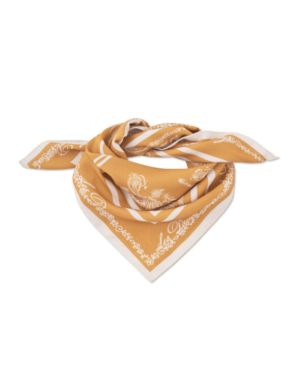 Les Deux Accessories Ties & Neckerchiefs Paisley Neckerchief Golden Yellow 1000709-GOLDEN YELLOW