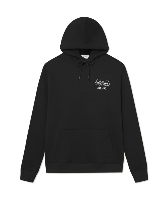 Les Deux 1000718-BLACK } Orchard Hoodie Black Men Sweaters & hoodies