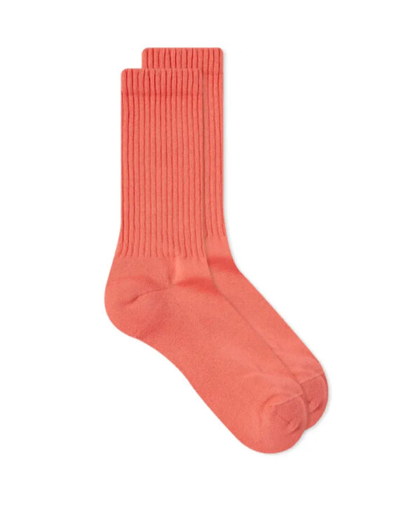 Colorful Standard Organic Active Sock Bright Coral