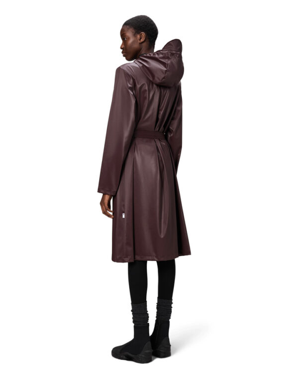 Rains 12040-129 Depth A-Line Longer W Jacket Depth Women   Outerwear  Rain jackets