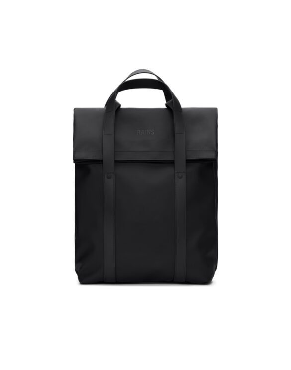 Rains 12940-01 Black 2 Way Tote Backpack Black Bags