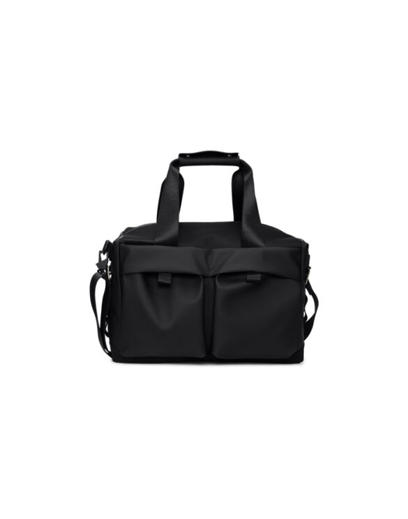 Rains 12970-01 Black Otaru Weekend Bag Small Black   Bags