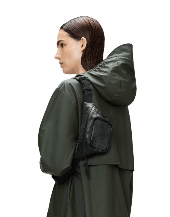 Rains 14820-131 Coal Bum Bag Micro Coal Vöökott Kotid