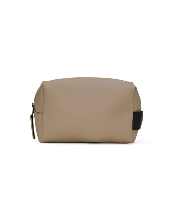 Rains 15580-133 Beige Wash Bag Small Beige Bags