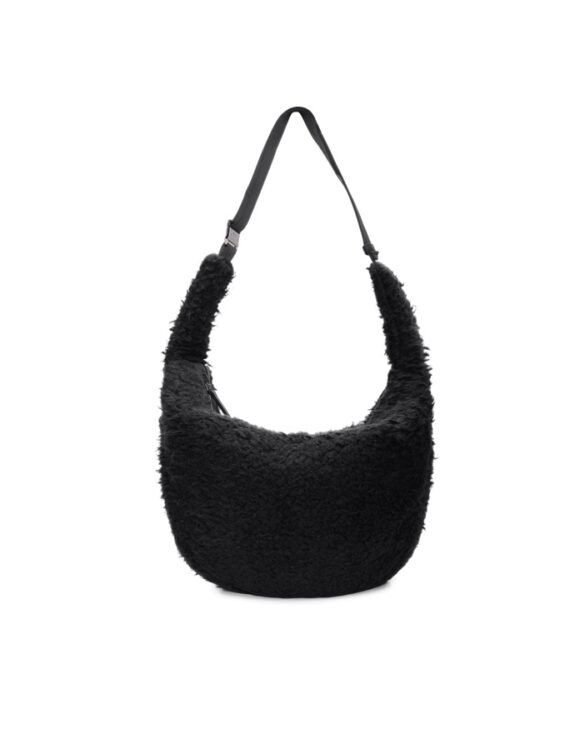 Rains 13210-01 Black Valera Vision Shoulder Bag Large Black Bags